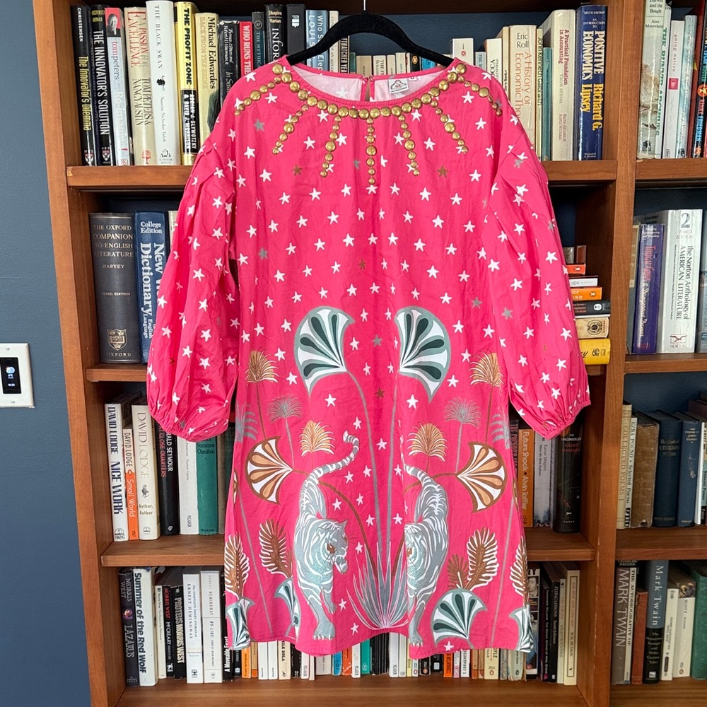 Sheridan French Tiger Dress - long sleeve